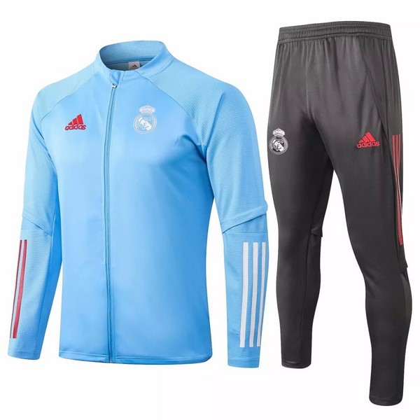 Chandal Real Madrid 2020-2021 Gris Azul Claro